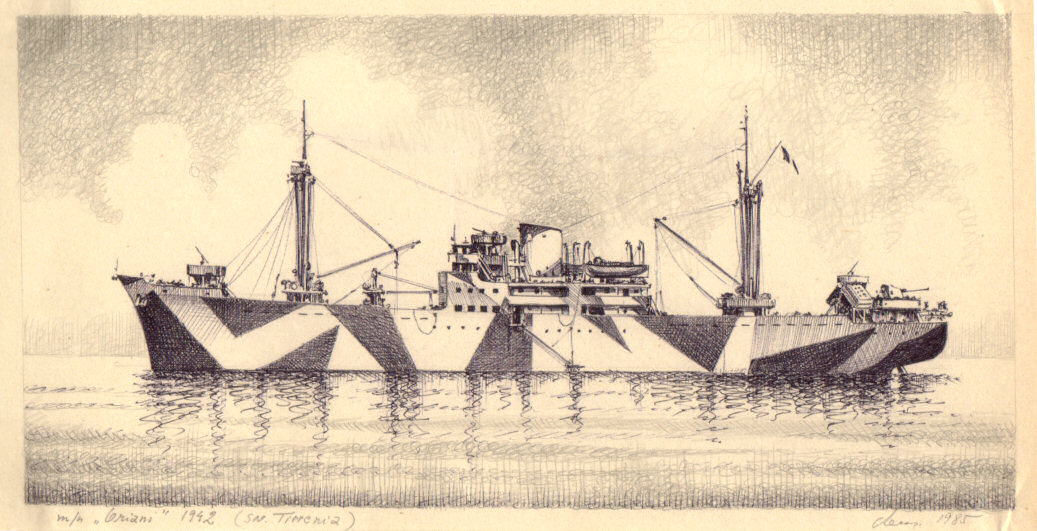 1942 - Motonave 'Oriani'